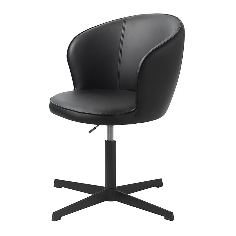 Ergonomic GAIN Office Chair - Black Mesh Computer Desk Chair with Adjustable Height & Lumbar Support for Home & Office Workspace