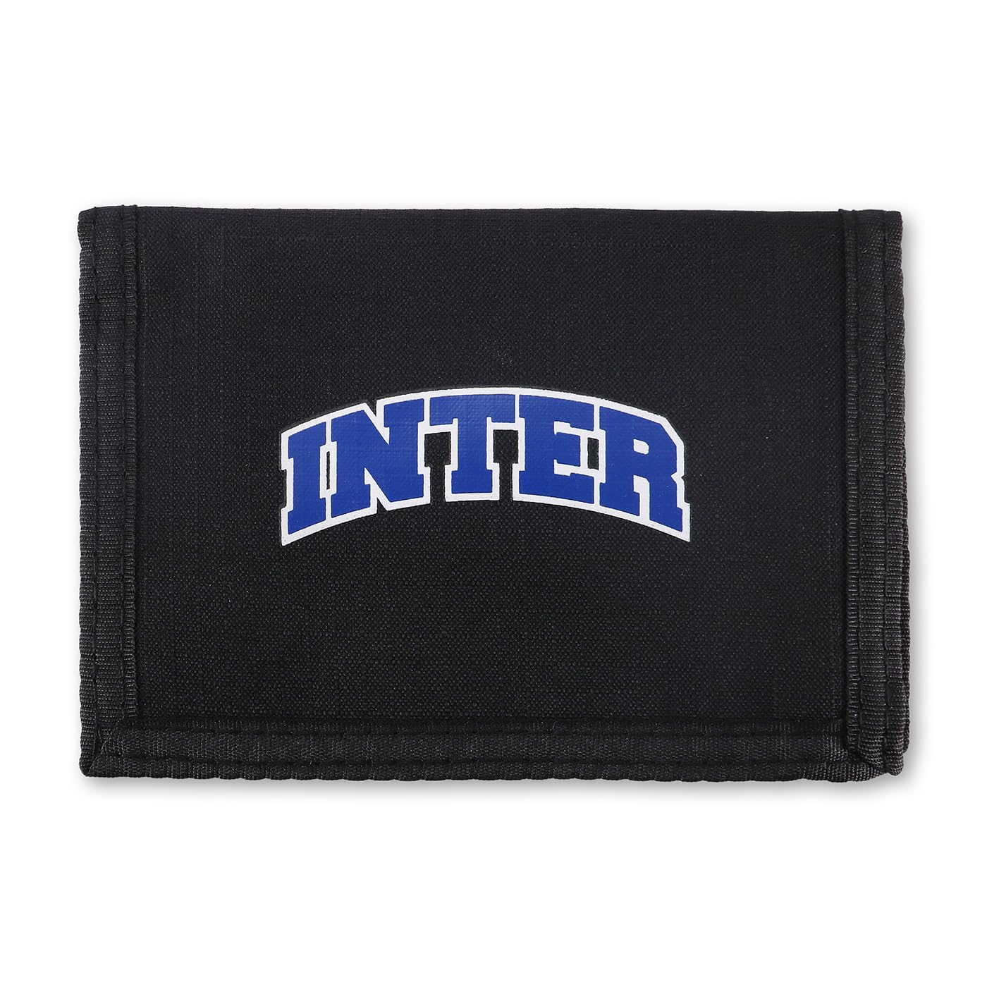 Inter Milan Back to Stadium Wallet for Kids & Teens - Black | Official Merchandise for Soccer Fans, Gifts for Young Football Supporters