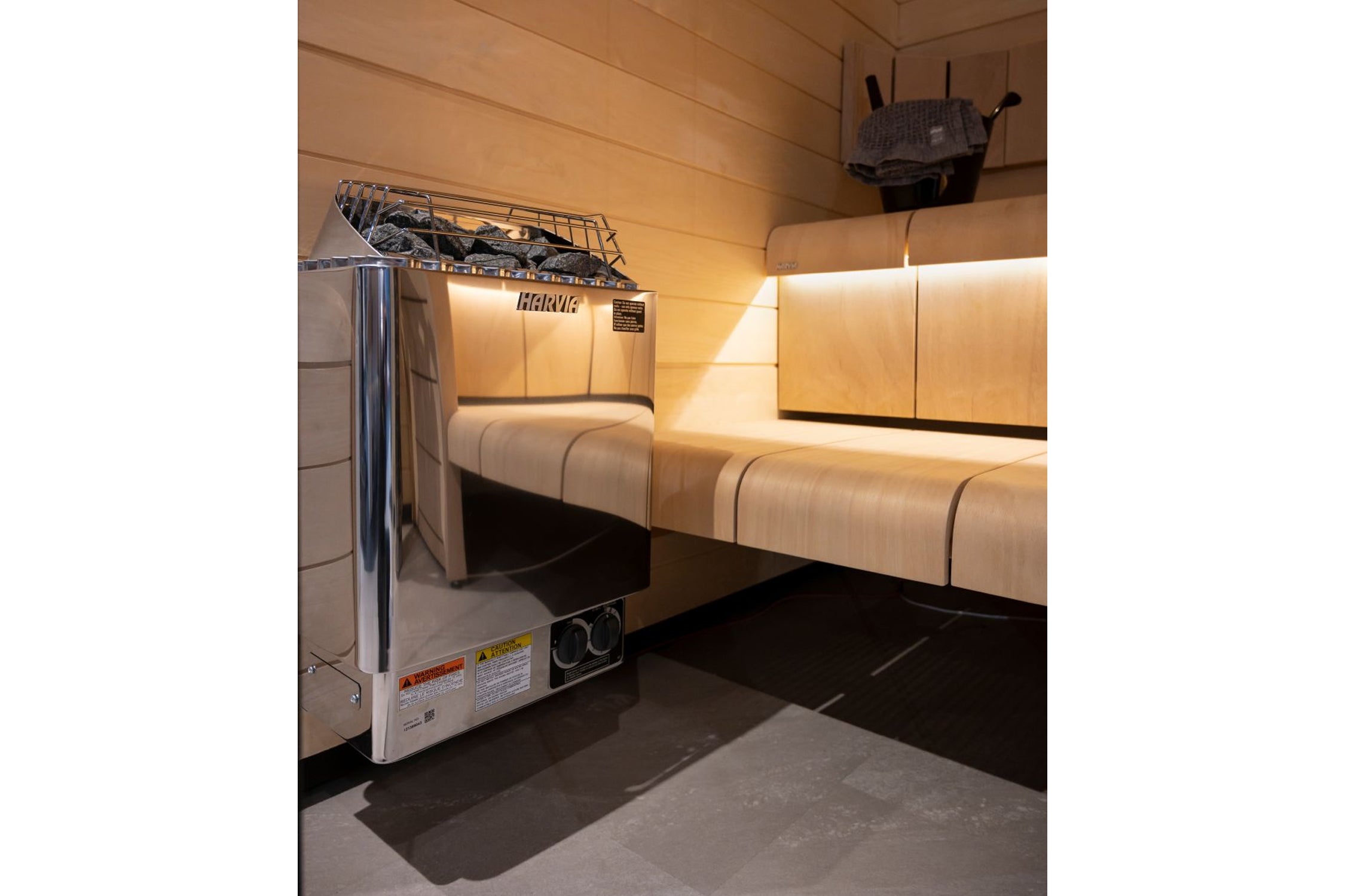 Harvia KIP Electric Sauna Heater with External Controls - Premium Home Spa & Wellness Solution for Relaxation & Detox
