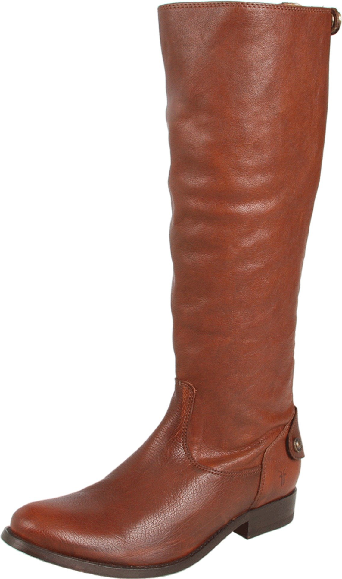 FRYE Women's Melissa Button Back Zip Boots - Stylish Leather Ankle Boots for Women | Perfect for Casual Outfits, Office Wear & Fall Fashion