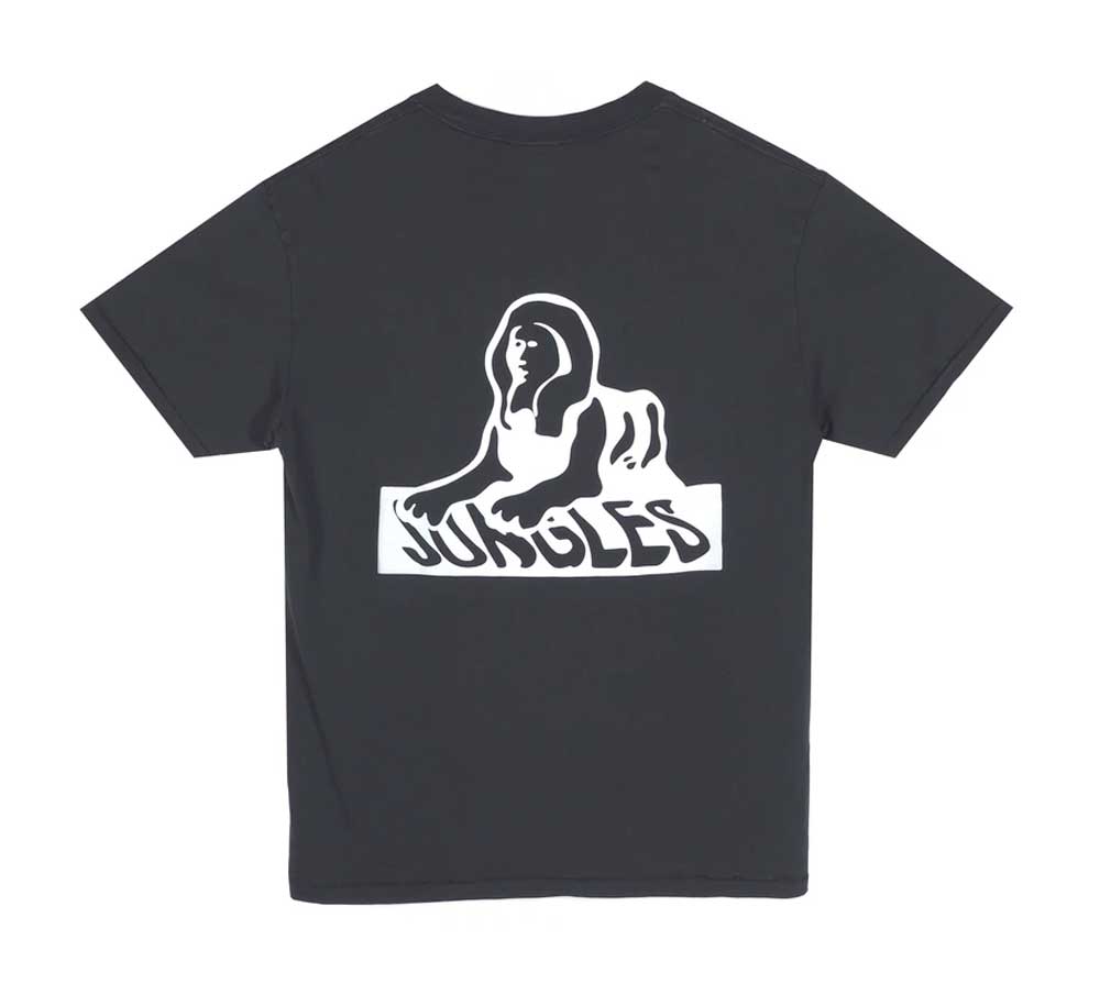Double Pocket Sphynx Logo Short Sleeve T-Shirt - Casual Streetwear for Men & Women - Perfect for Everyday Wear, Outings, and Graphic Tee Lovers