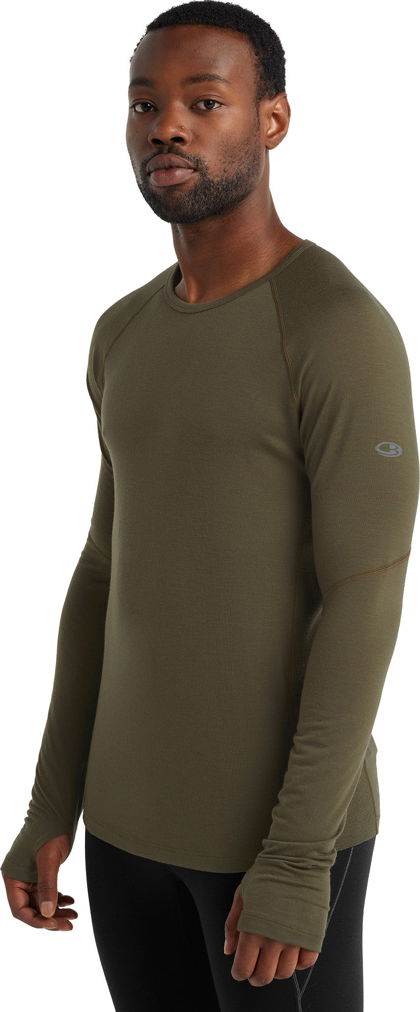 150 Zone Long Sleeve Crew Neck Thermal Shirt for Men - Moisture Wicking Base Layer for Cold Weather, Hiking & Outdoor Activities
