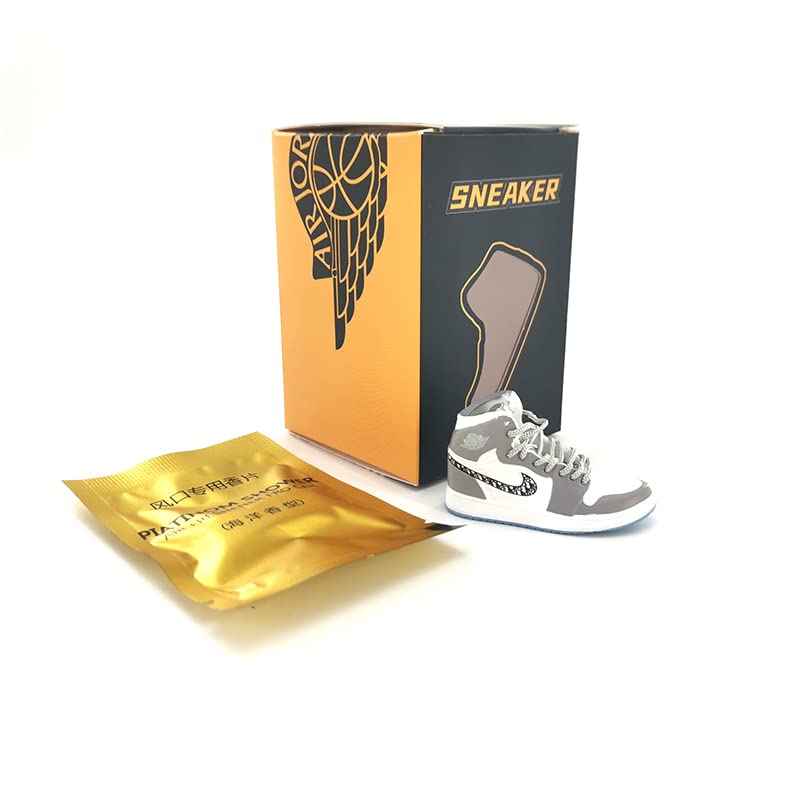 3D Shoe Model Car Air Freshener - Long-Lasting Fragrance Vent Clips for Car, Office & Home - Unique Shoe Decor Accessories (Type 3) - Perfect for Sneaker Lovers & Car Enthusiasts