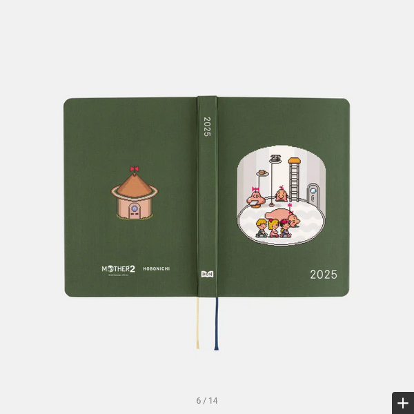 Hobonichi Techo 2025 MOTHER Planner - A6 Size Daily Japanese Diary (January Start, Monday Start) - Perfect for Journaling, Planning & Gift Giving