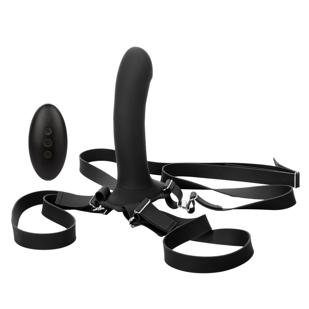 Her Royal Harness Me2 Remote Rumbler Vibrating Strap-On for Couples - Wireless Adult Toy for Lesbian, BDSM & Role Play - Enhance Intimacy in the Bedroom