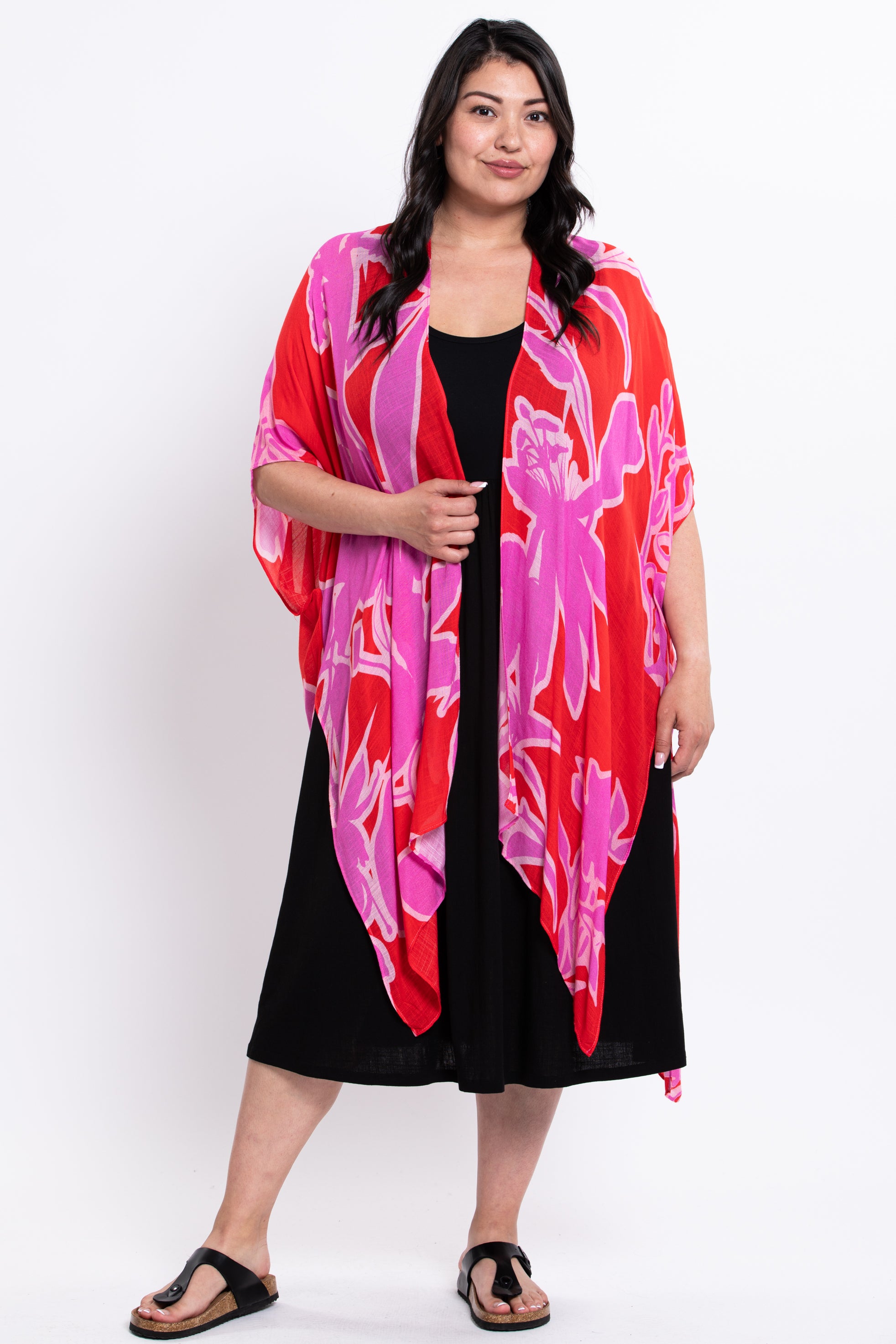 Darcy #43 Red Summer Dress - Flowy A-Line Sundress for Women, Perfect for Beach Vacations, Parties & Casual Outings