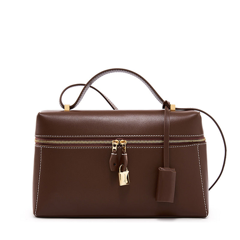 Structured Mini Box Bag for Women - Stylish Crossbody Handbag for Everyday Use, Work, and Travel
