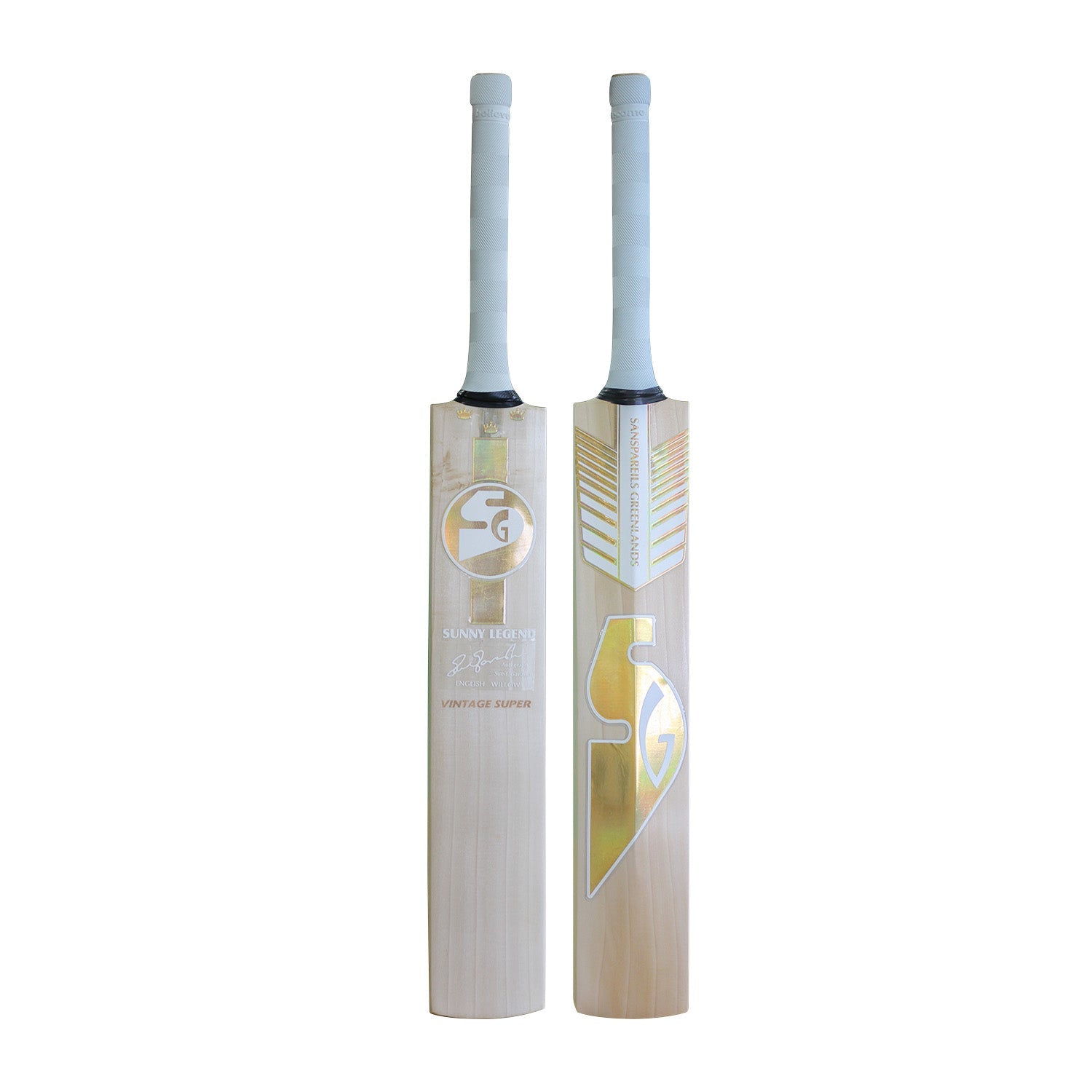 SG Sunny Legend Vintage Super Cricket Bat - High Performance Wooden Cricket Bat for Adults & Youth - Perfect for Cricket Matches, Training & Backyard Practice