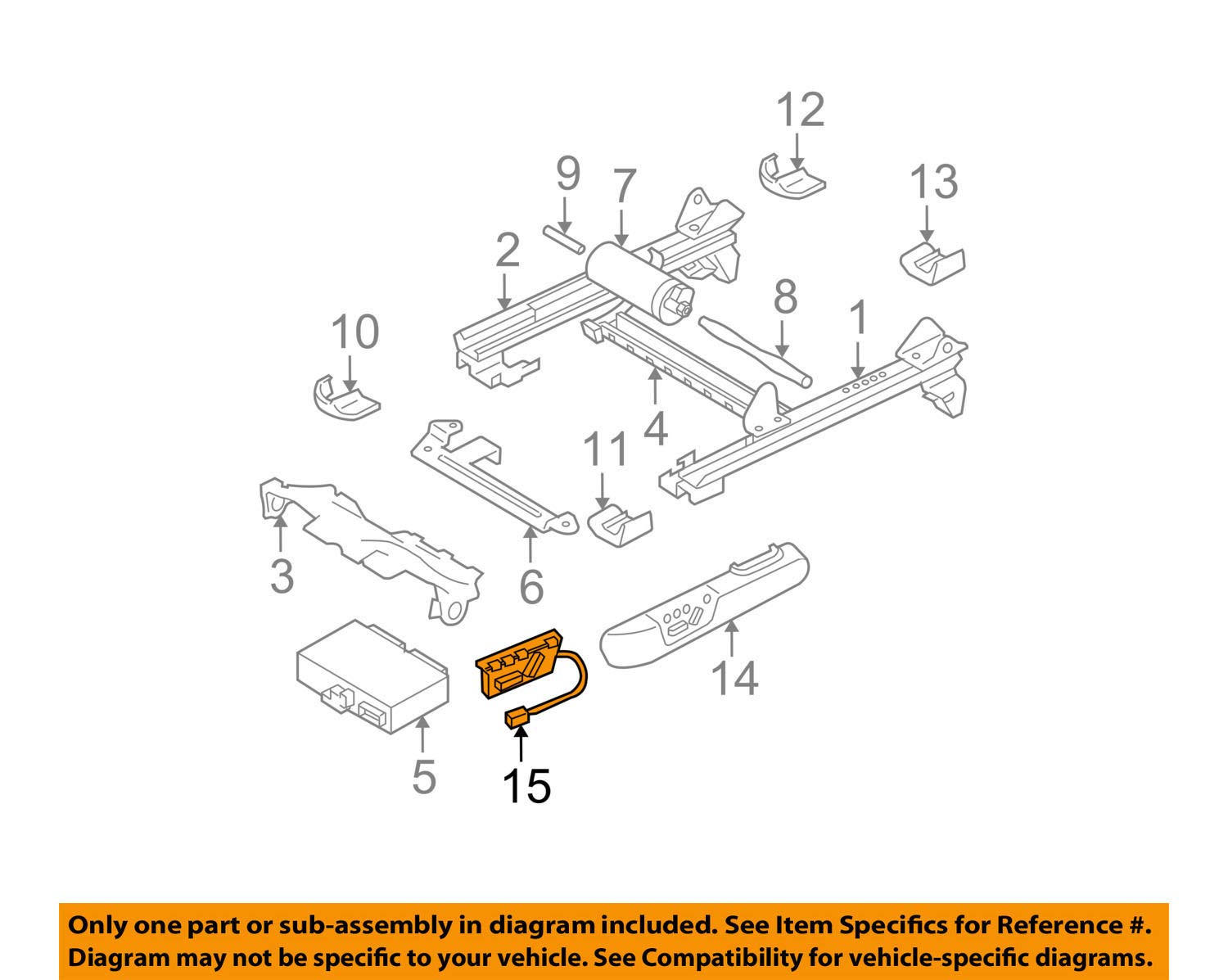 Genuine Volvo 39993744 Front Passenger Seat Switch - Replacement for Volvo Cars - Perfect for Seat Adjustment & Comfort Upgrade