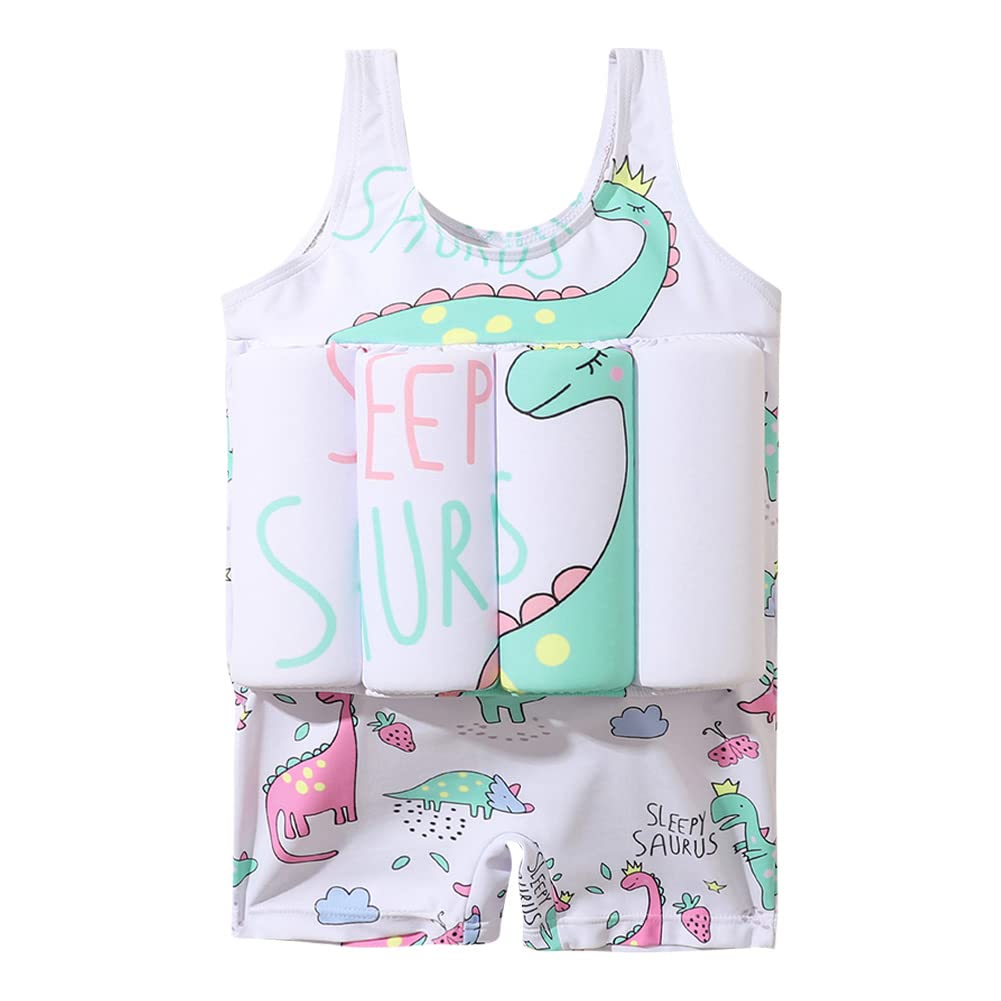 IMEKIS Adjustable Buoyancy Swim Vest for Toddlers - Boys & Girls Floatation Swimsuits with Safety Buoyancy Sticks - Perfect for Pool, Beach & Bath Time Water Safety