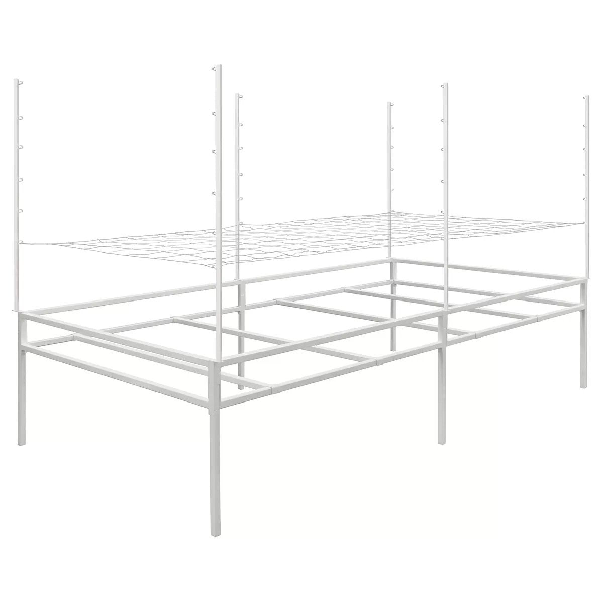 Fast Fit® Trellis Support System - 6 Piece Plant Support Kit for Climbing Vines, Flowers & Vegetables | Perfect for Garden, Backyard & Greenhouse Use