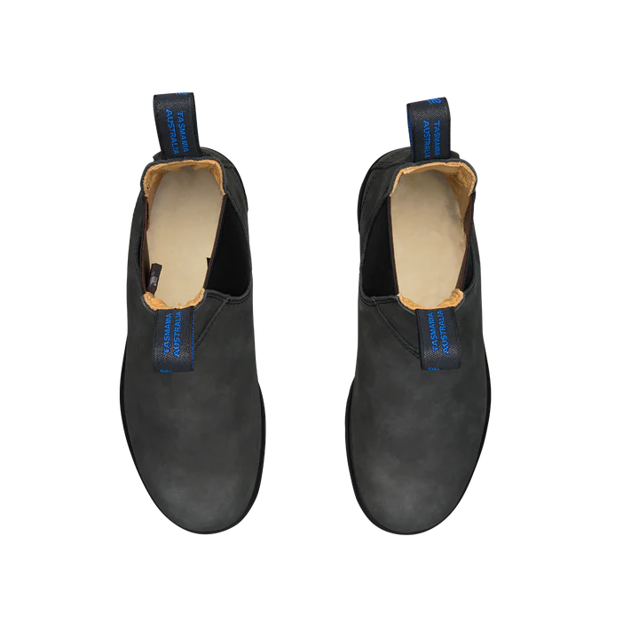 Blundstone 1478 Winter Thermal Boots - Rustic Black Waterproof Leather Chelsea Boots for Men & Women - Perfect for Hiking, Snow & Cold Weather Outdoor Activities