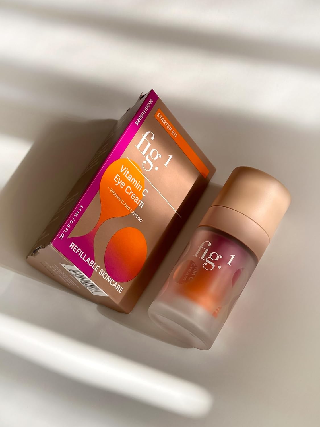 Best Vitamin C Eye Cream for Dark Circles & Wrinkles - Brightening & Anti-Aging Eye Treatment - Perfect for Day & Night Skincare Routine