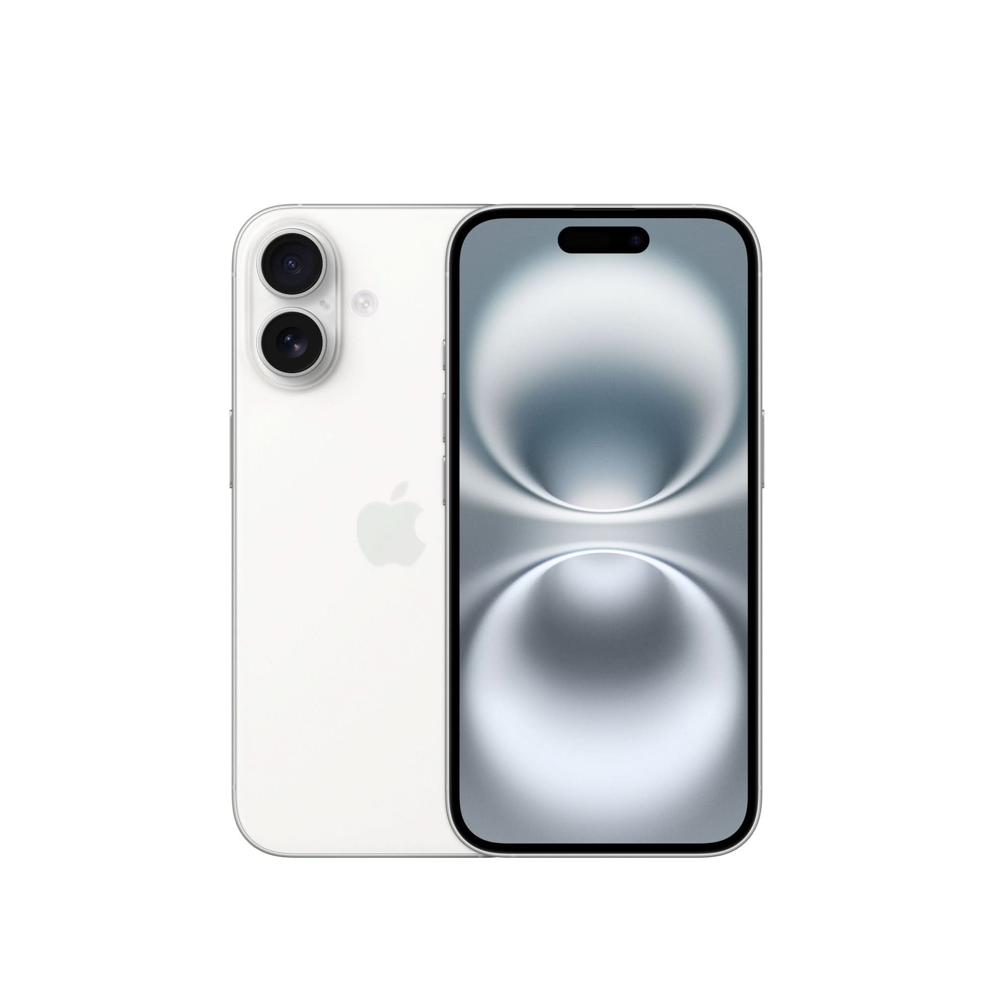 Apple iPhone 16 256GB Unlocked Smartphone - White (Latest Model) | Fast Performance, Stunning Display | Perfect for Business, Travel & Everyday Use