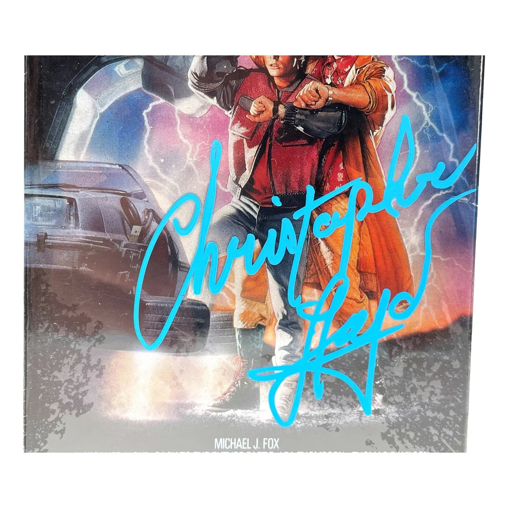 Christopher Lloyd Autographed Back to the Future II VHS Tape 1989 - JSA Certified - Collectible Movie Memorabilia - Perfect for Fans, Gift Giving & Home Theater Displays