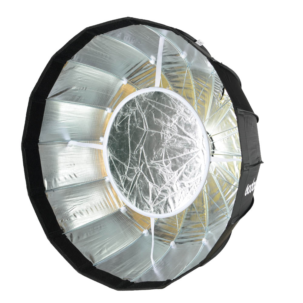 Godox AD S65S 65cm Portable Parabolic Softbox with Silver Interior - Perfect for Studio Photography, Portrait Lighting & On-Location Shoots