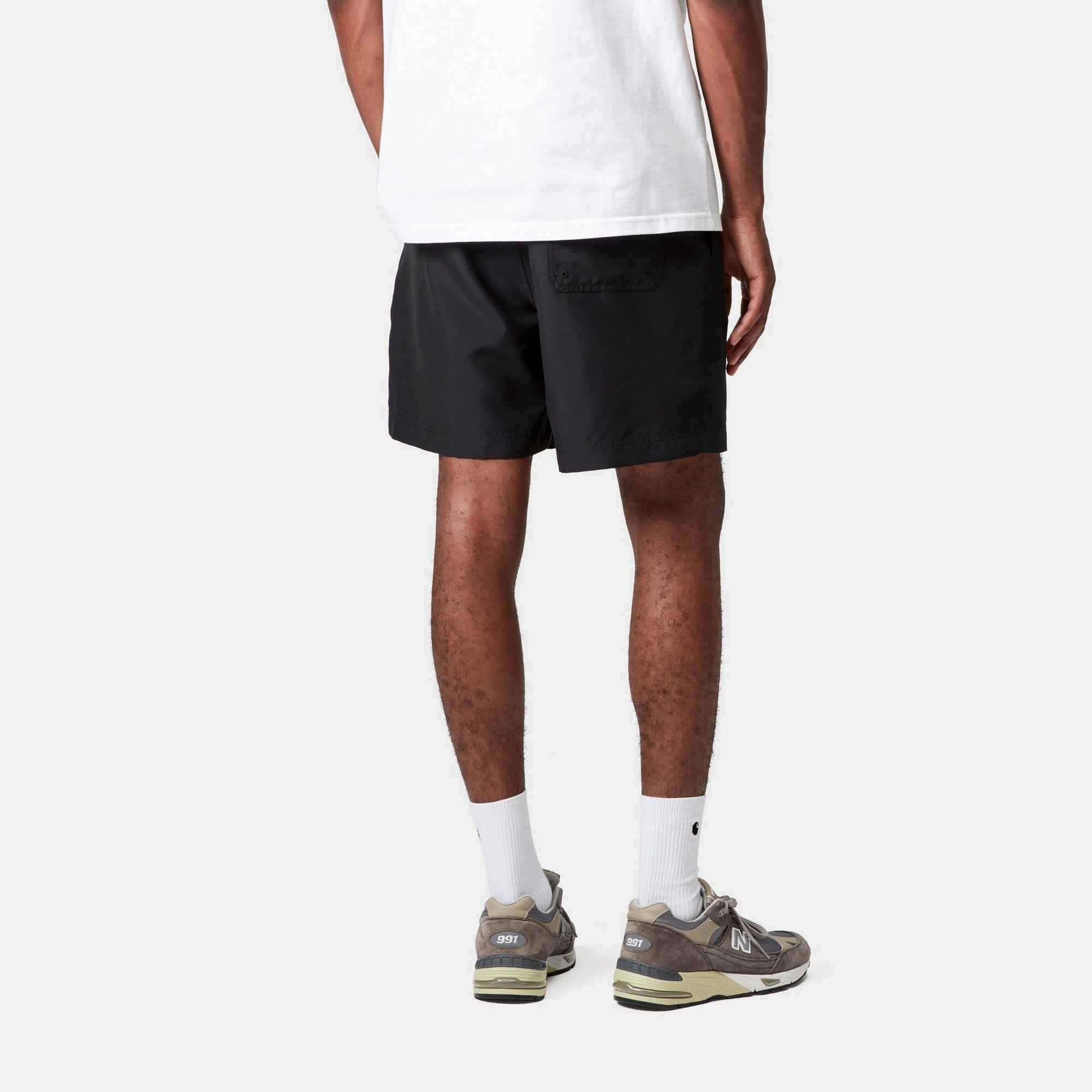 Men's Quick-Dry Swim Trunks - Chase Black Swim Shorts for Beach, Pool & Water Sports | Lightweight & Comfortable Swimwear