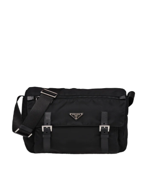 Prada Black Fabric Handbag for Women - Stylish & Durable Designer Tote for Work, Travel & Everyday Use