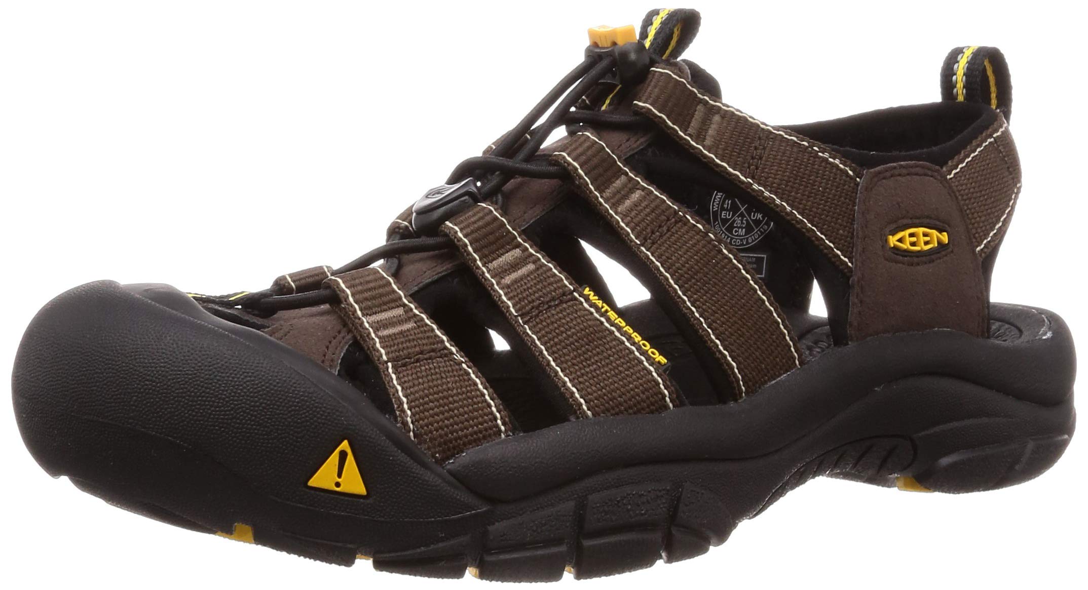 KEEN Men's Newport H2 Closed Toe Water Sandals - Breathable Quick-Dry Hiking Shoes for Beach, Pool & Outdoor Adventures