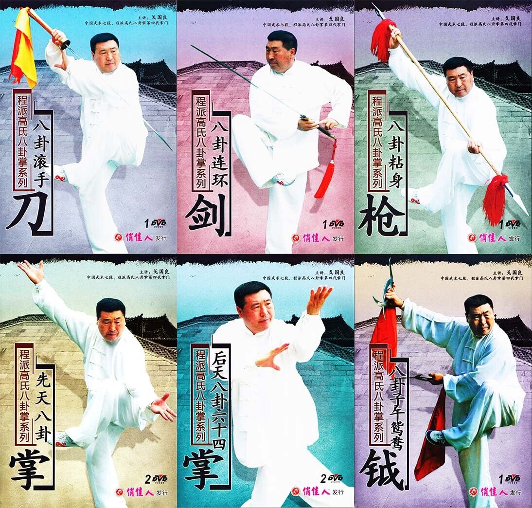 Ge Guoliang Cheng Style Gao Bagua 8 DVD Set - Complete Martial Arts Training for Self-Defense, Fitness & Traditional Chinese Kung Fu Practice at Home