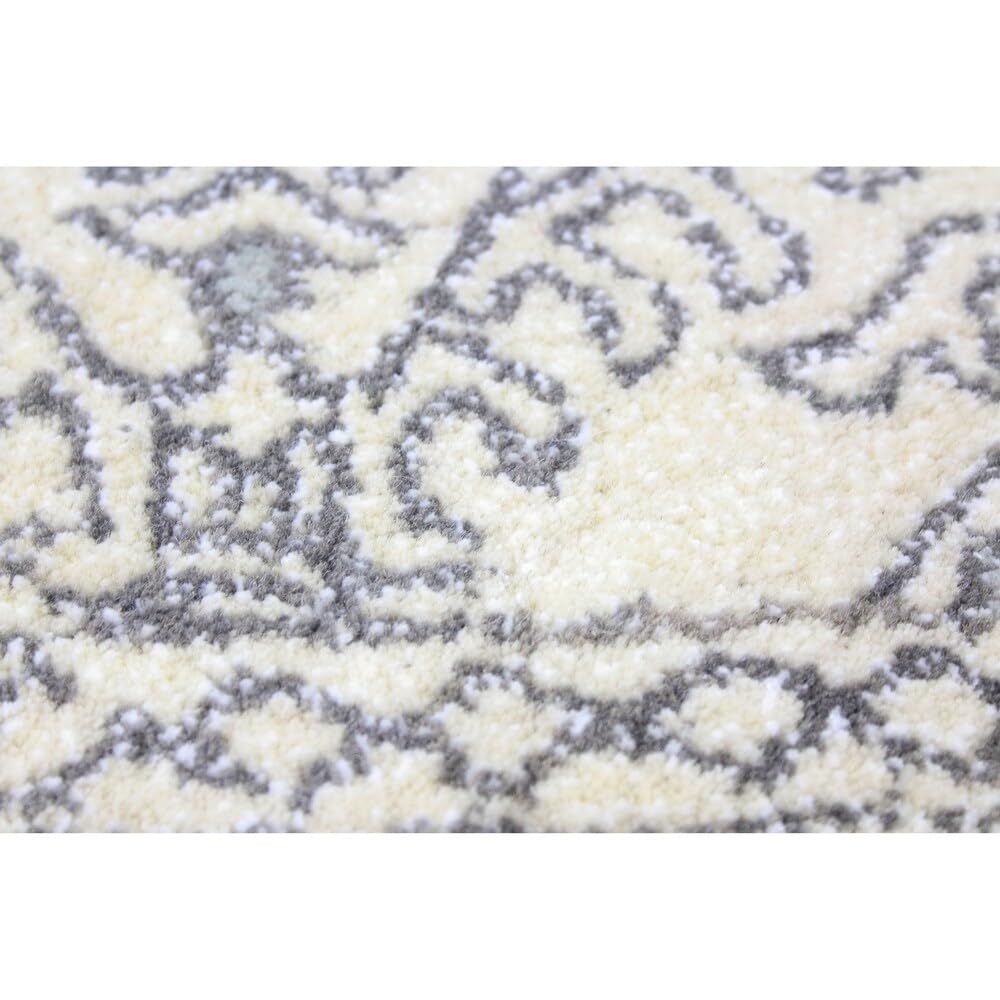 Bashian Vera Contemporary Hand-Tufted Area Rug - Azure Blue 2'6