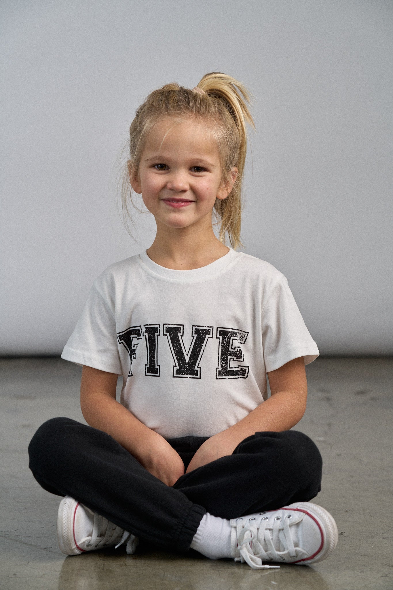 4th Birthday Elevated Tee - Premium White Cotton T-Shirt for Kids Birthday Parties & Celebrations