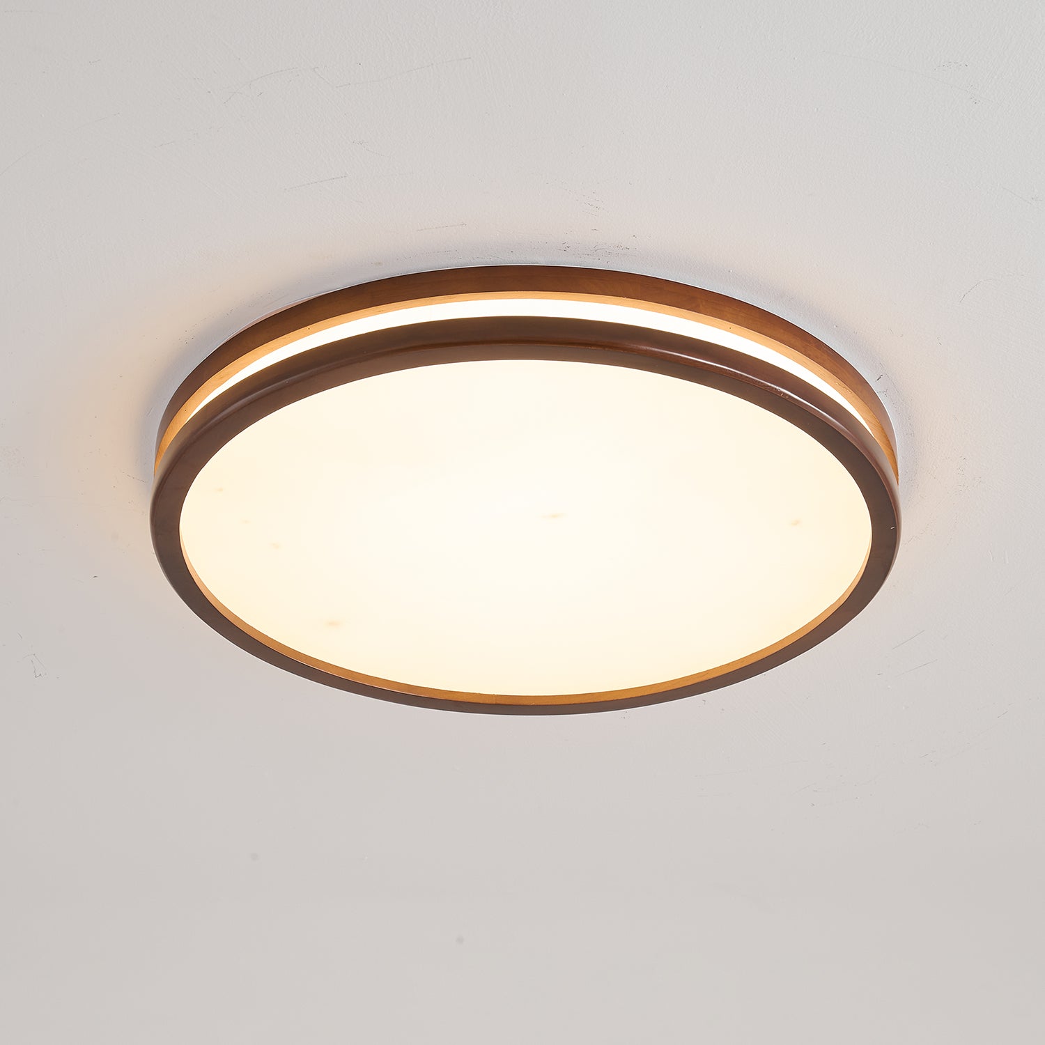 Cirro Modern Ceiling Light Fixture - Energy Efficient LED Flush Mount Lighting for Living Room, Bedroom, Kitchen & Hallway