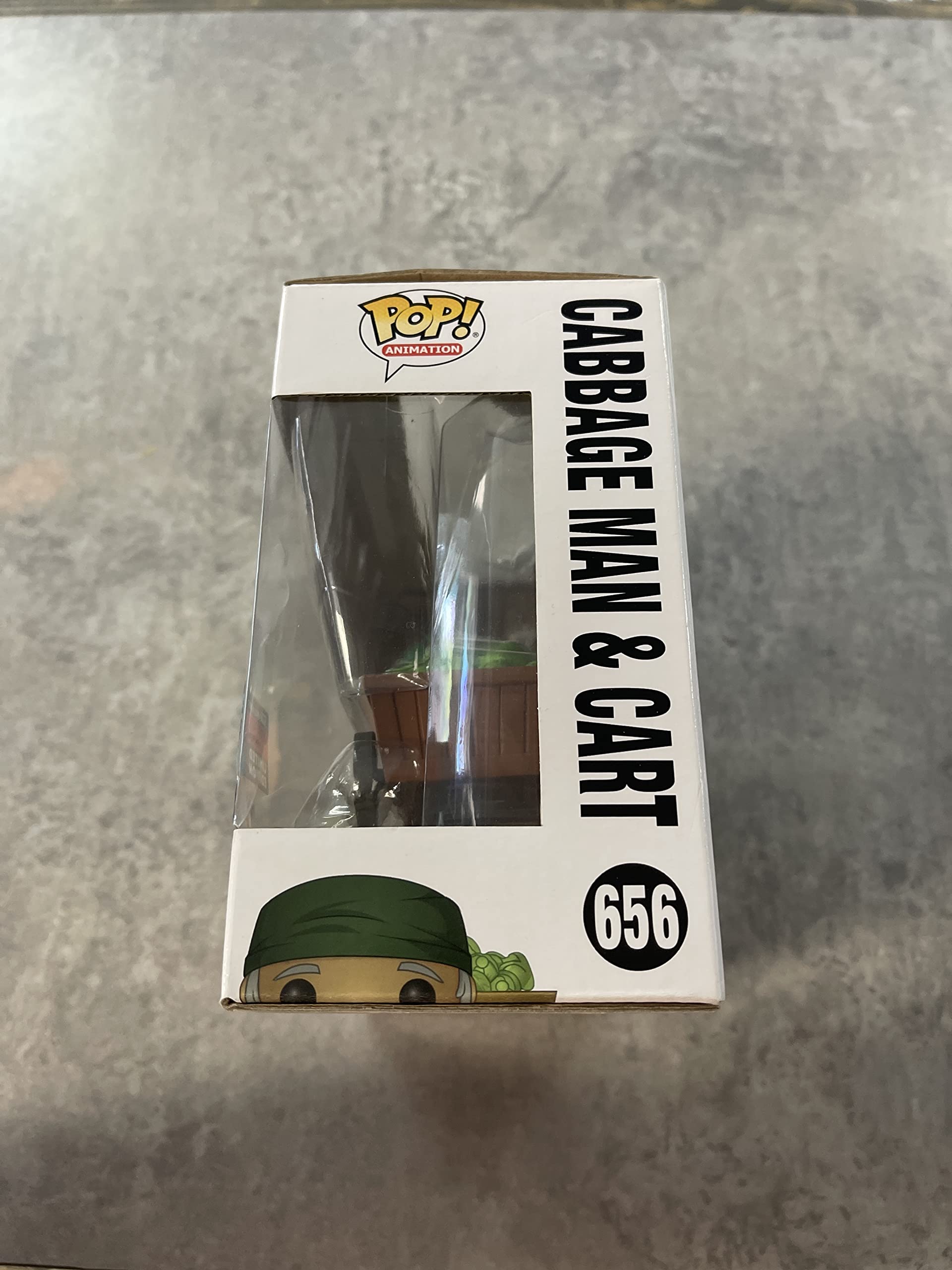 Funko POP! Animation: Avatar - Cabbage Man with Cart Collectible Figure | Limited Fall Convention Exclusive | Perfect for Avatar Fans & Pop Culture Collectors | Great for Display, Gifts & Themed Decor