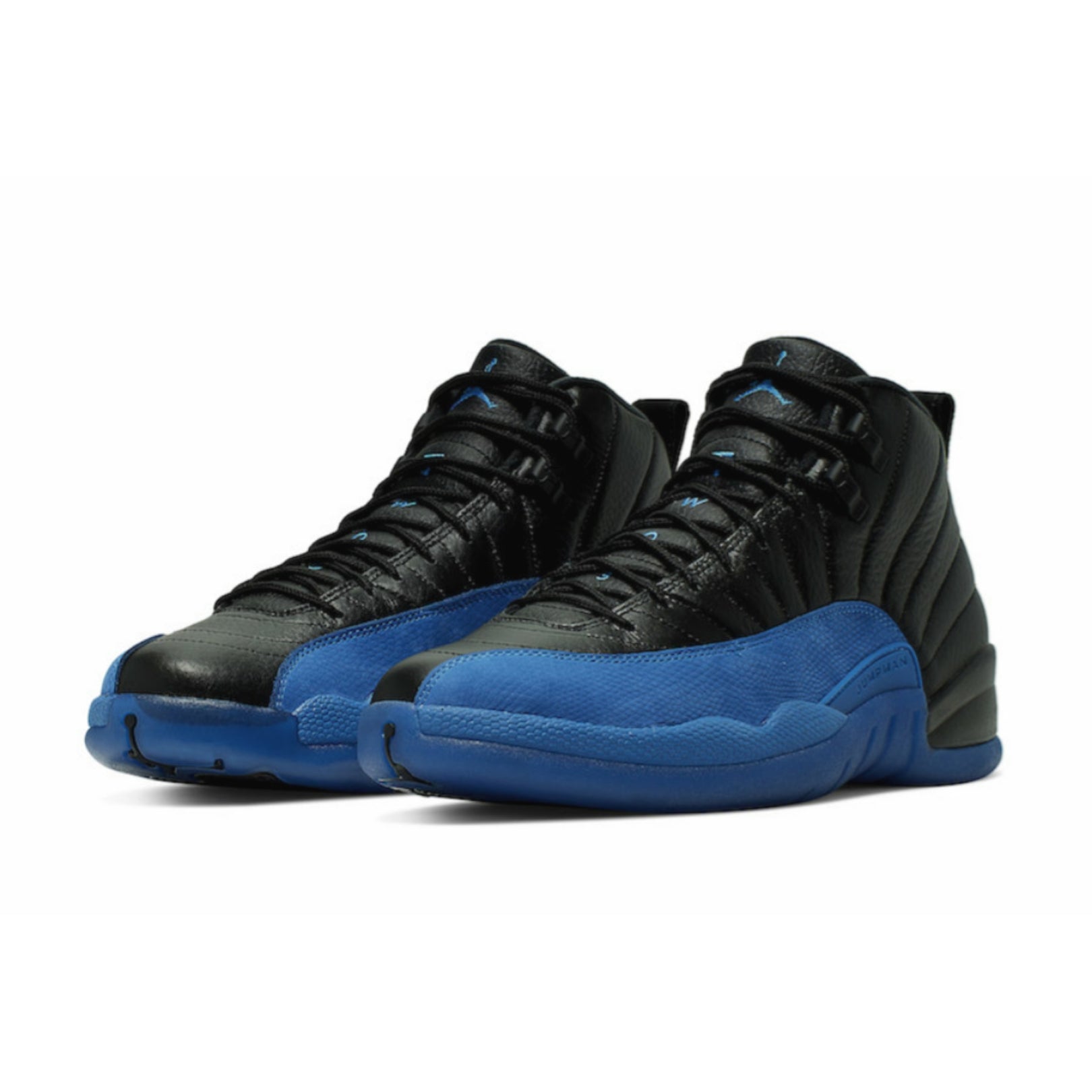 Air Jordan 12 Retro Black Game Royal Basketball Shoes - Men's High-Top Sneakers for Court Performance & Street Style | Perfect for NBA Games, Gym Workouts & Urban Fashion