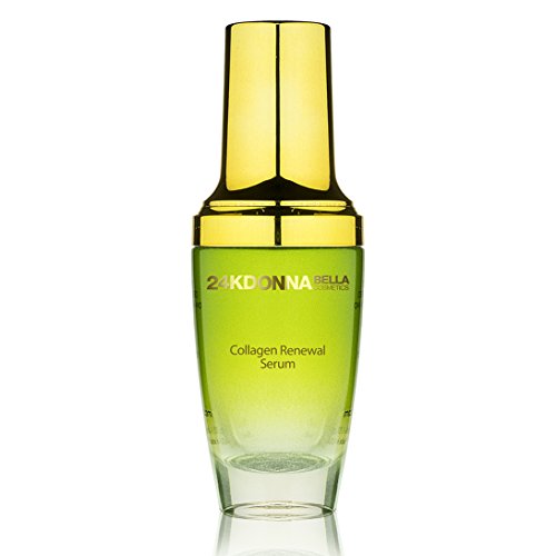 Donna Bella Cosmetics Collagen Radiance Renewal Serum - Anti-Aging Face Treatment for Wrinkles & Fine Lines | Perfect for Nighttime Skincare Routine & Daily Moisturizing