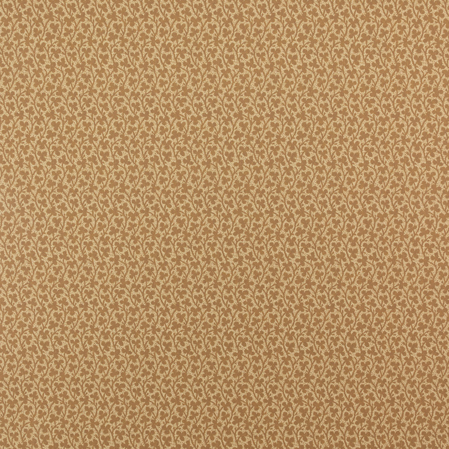 Clover Wallpaper in Ochre - Self-Adhesive Peel and Stick Wallpaper for Bedroom, Living Room, and Home Decor