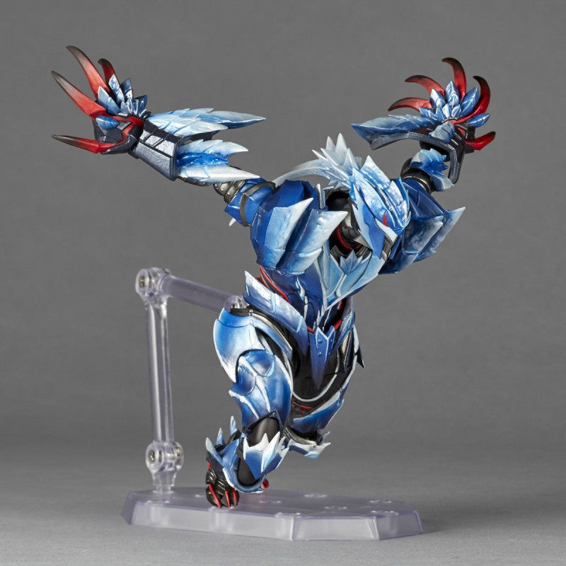 Amazing Yamaguchi Revoltech Figure Complex Hunter (Lunagaron Armor Set) - Monster Hunter Rise: Sunbreak NR027 Action Figure - Highly Articulated Collectible for Fans & Gamers - Perfect for Display, Cosplay, and Gaming Enthusiasts