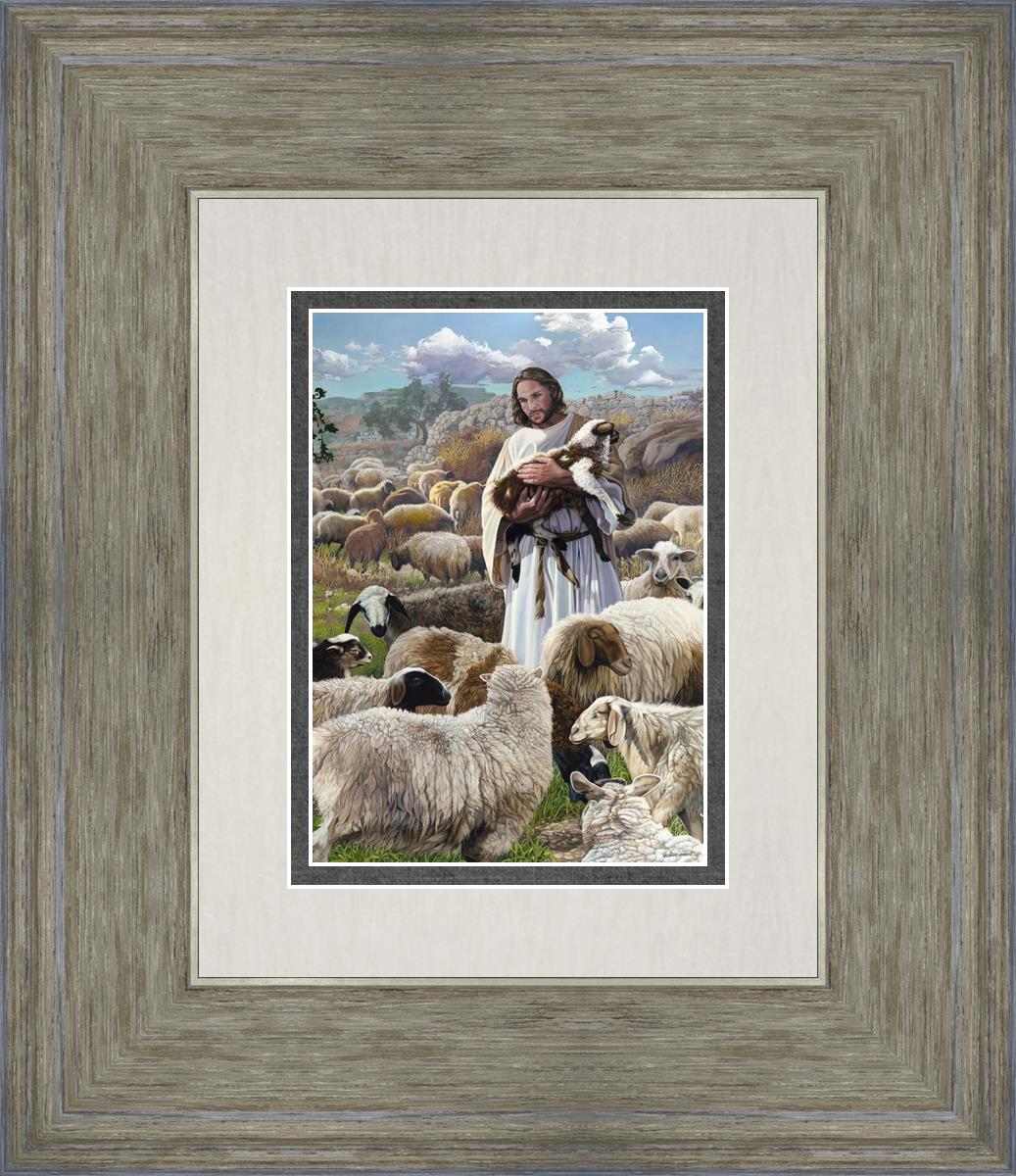 Finding The One By Liz Lemon Swindle - Inspirational Christian Art Print for Home, Office & Gift Giving - Perfect for Weddings, Anniversaries & Spiritual Decor