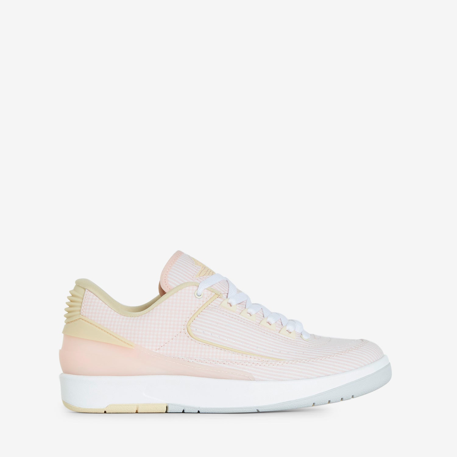 Air Jordan 2 Retro Low Atmosphere Sneakers - Pale Vanilla & White Colorway | Men's Basketball Shoes for Casual Wear & Street Style