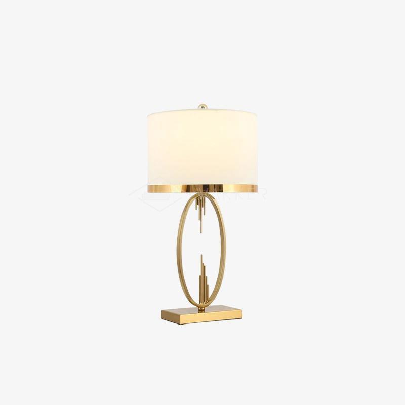 Modern Metal Table Lamp - Adjustable LED Desk Light for Home Office, Bedroom & Study - Dimmable & Energy Efficient Lighting for Reading & Working