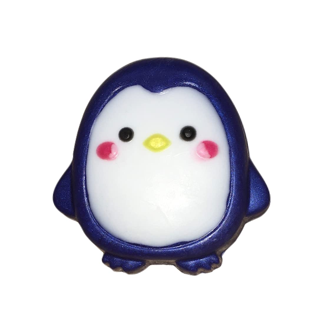 Natural Handmade Baby Penguin Soap with Shea Butter - 90gm | Paraben & SLS Free | Nourishing & Moisturizing Kids Soap | Perfect Gift for Baby Showers & Birthday Presents | Gentle for Sensitive Skin & Daily Bath Time