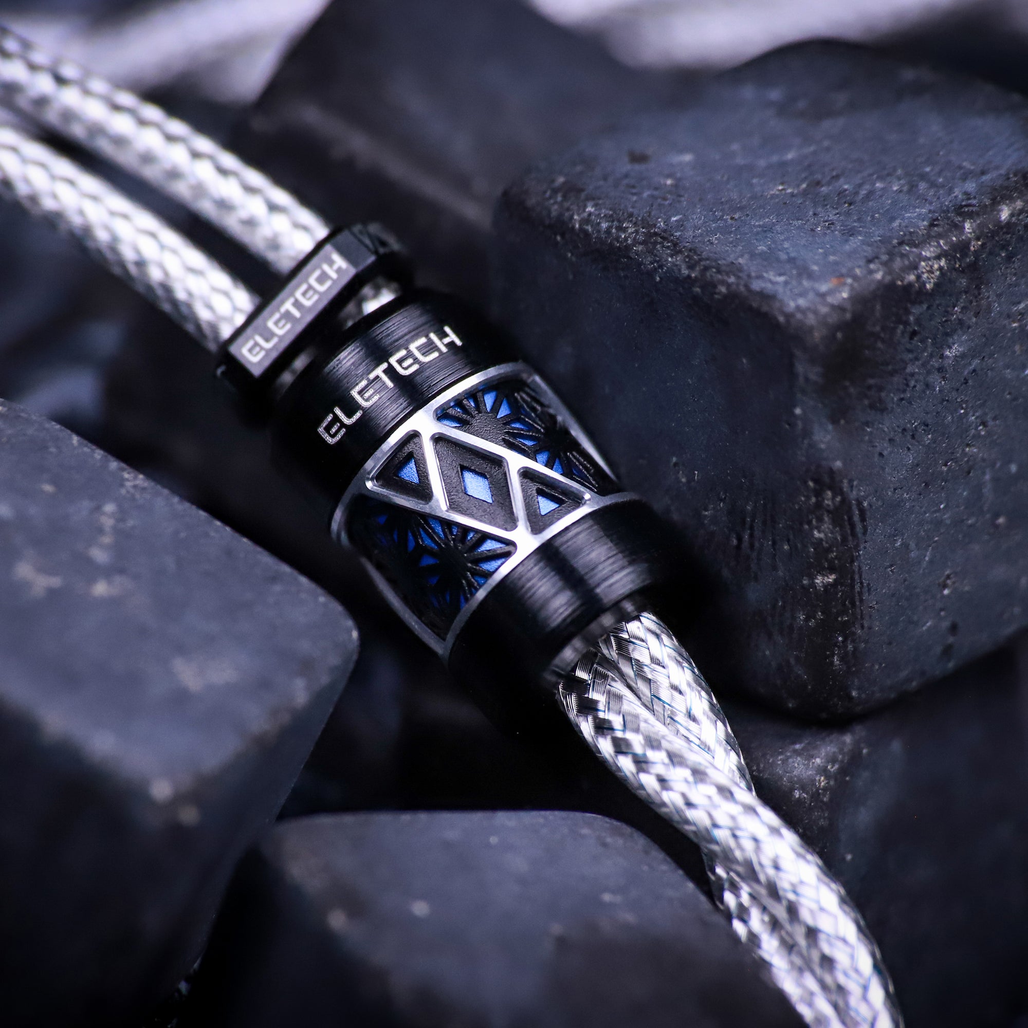 Eletech Premium In-Ear Cable - School of Athens Euclid Edition | High-Quality Audio Upgrade for Audiophiles | Perfect for Studio Monitoring, Gaming & Travel