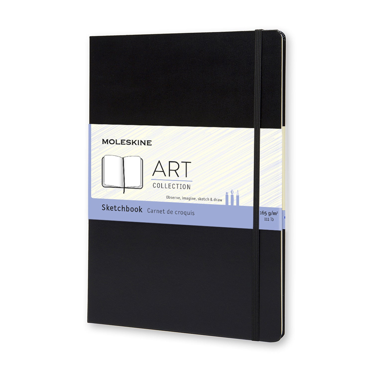 Premium Moleskine Art Sketchbook - Hardcover Blank Notebook for Drawing, Sketching & Watercolor | Perfect for Artists, Students & Creative Professionals | Ideal for Studio, Travel & Classroom Use