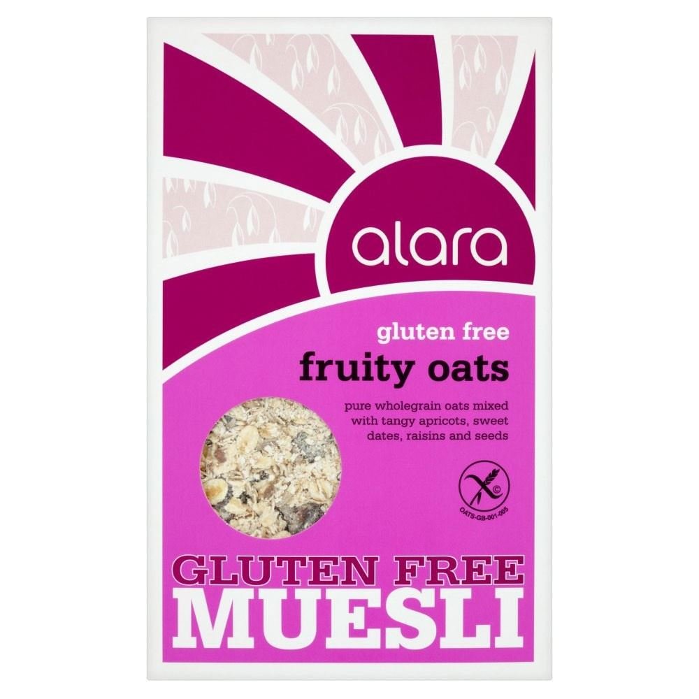 Gluten-Free Fruity Oatmeal - Alara Breakfast Cereal for a Healthy & Delicious Start to Your Day | Perfect for Vegan, Gluten-Free Diets & On-the-Go Snacking