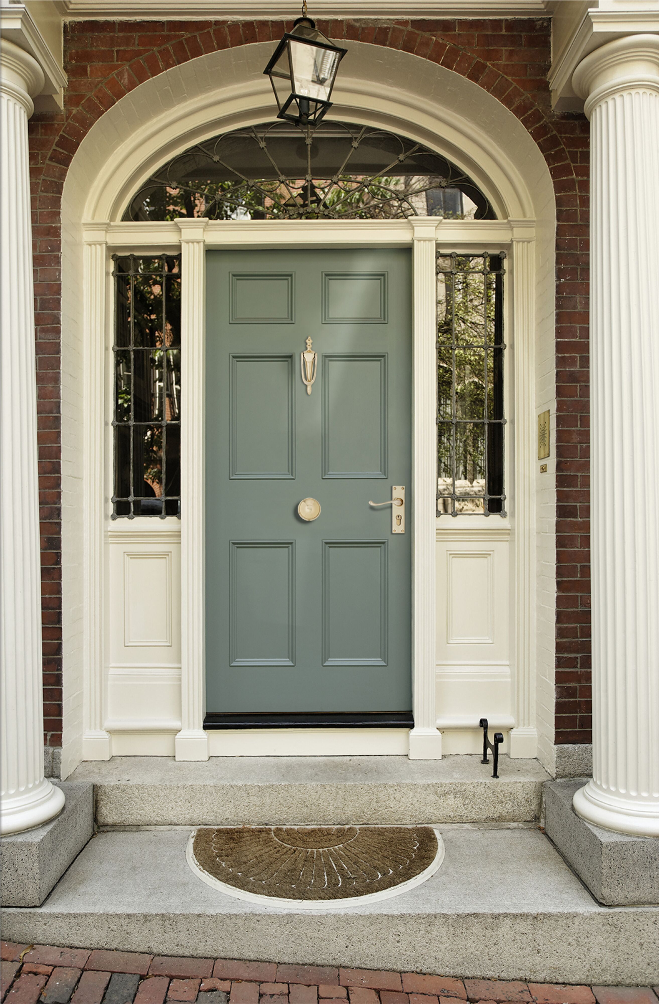 Victorian Style Door Lever Lock Set - Polished Brass Finish - 1038 Series - H152xW42xP59mm - Perfect for Historic Home Restoration & Vintage Interior Design