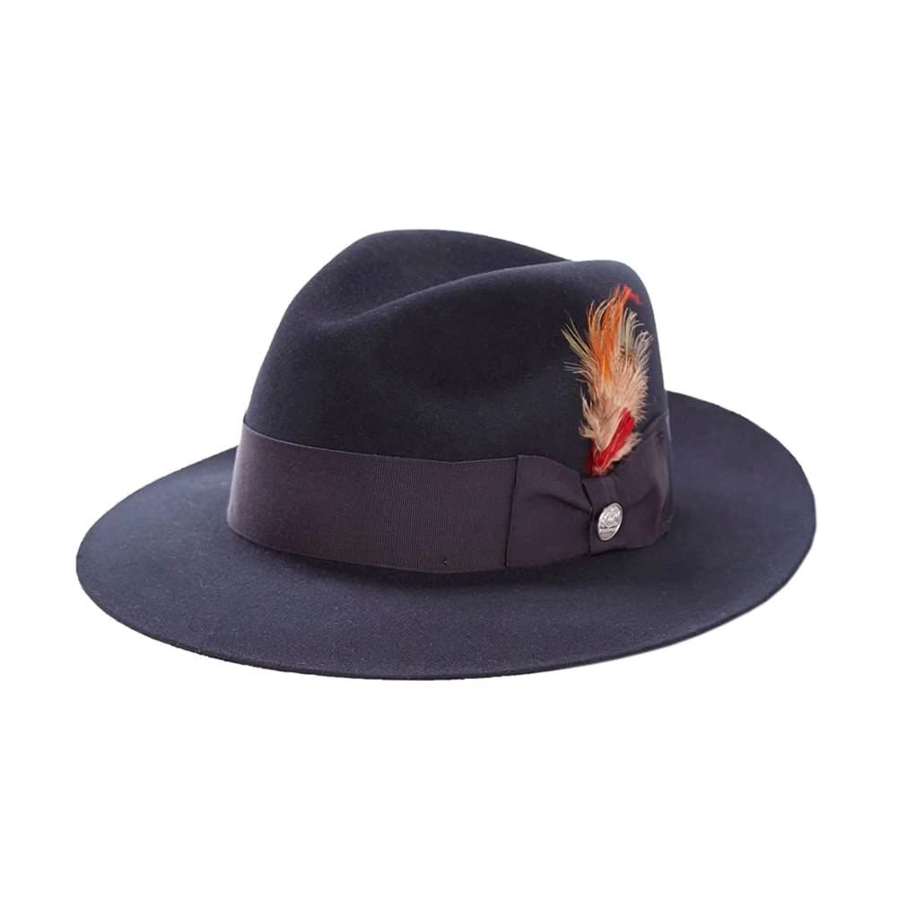 Stetson Men's Temple Hat - Classic Western Cowboy Hat for Outdoor, Rodeo & Country Style | Durable Felt Hat for Ranch Work, Horseback Riding & Country Music Events