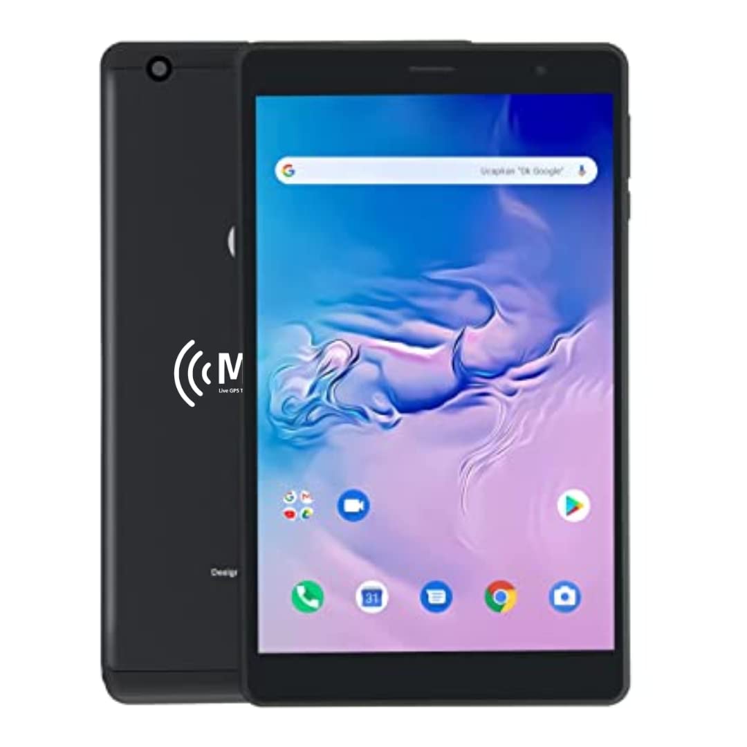 MasTrack 8 inch 4G LTE Android Tablet with GMS Certified Android 11 | 32GB Storage & Quad-core A7 1.3GHz Processor | Fast 4G Internet | Perfect for Business, Travel & Online Learning (Stylus Not Included)