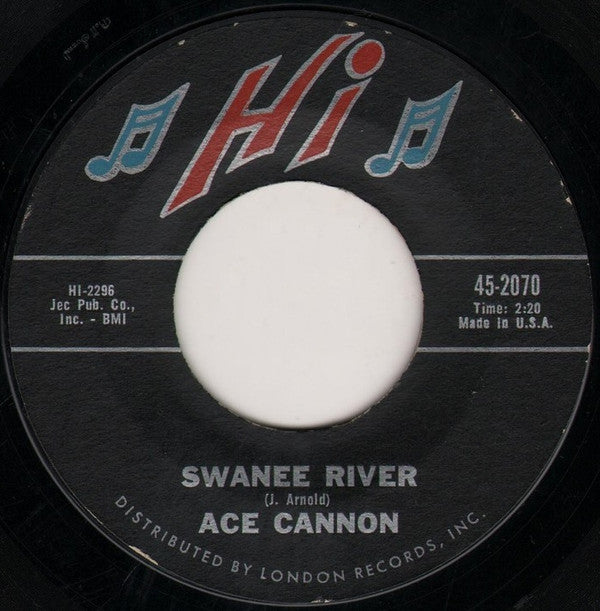 Ace Cannon - Swanee River / Moanin' The Blues - Vintage 7