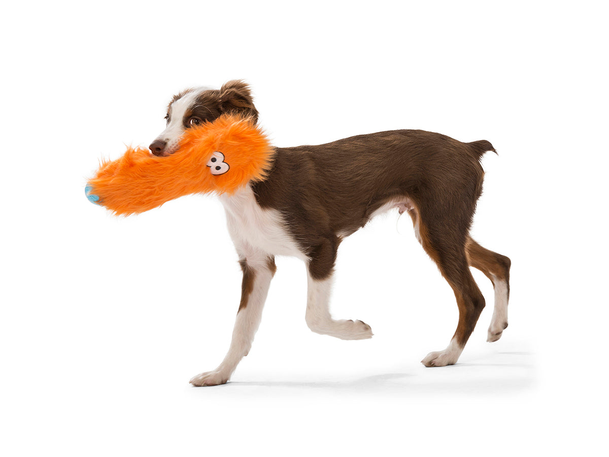 West Paw Design Custer Dog Toy - Durable Chew Toy for Aggressive Chewers, Interactive Play & Fetch - Perfect for Large Dogs, Puppies & Outdoor Activities