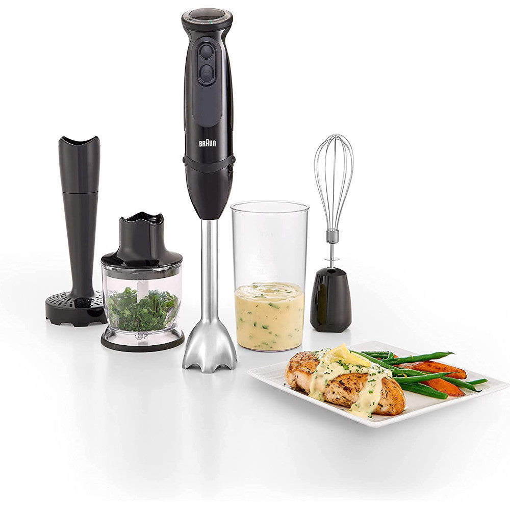 Braun MultiQuick 5 MQ5027 Immersion Hand Blender | Refurbished with Home Essentials Warranty | Perfect for Smoothies, Soups & Baby Food