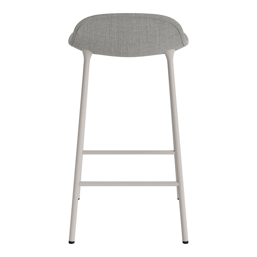 Modern Form Counter Stool with Sturdy Metal Legs & Comfortable Upholstered Seat - Perfect for Kitchen Islands, Breakfast Bars & Home Decor