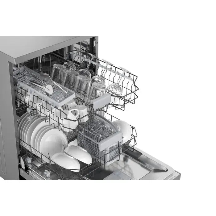 Westinghouse 60cm Freestanding Dishwasher WSF6602XB - Stainless Steel, Energy Efficient, Quiet Operation - Perfect for Small Kitchens & Apartments