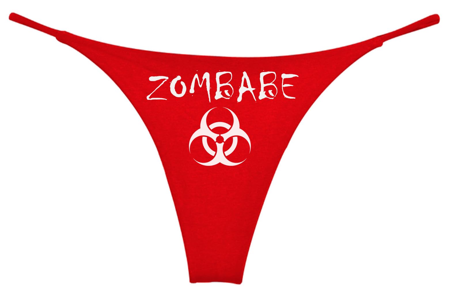 Funny Zombie Halloween Women's Thong Underwear - Southern Sisters Brand - Perfect for Bachelorette Parties & Costume Accessories