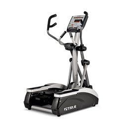 TRUE Fitness M50 Elliptical Trainer - Low Impact Cardio Machine for Home Gym, Full Body Workout Equipment - Perfect for Weight Loss & Indoor Fitness Training