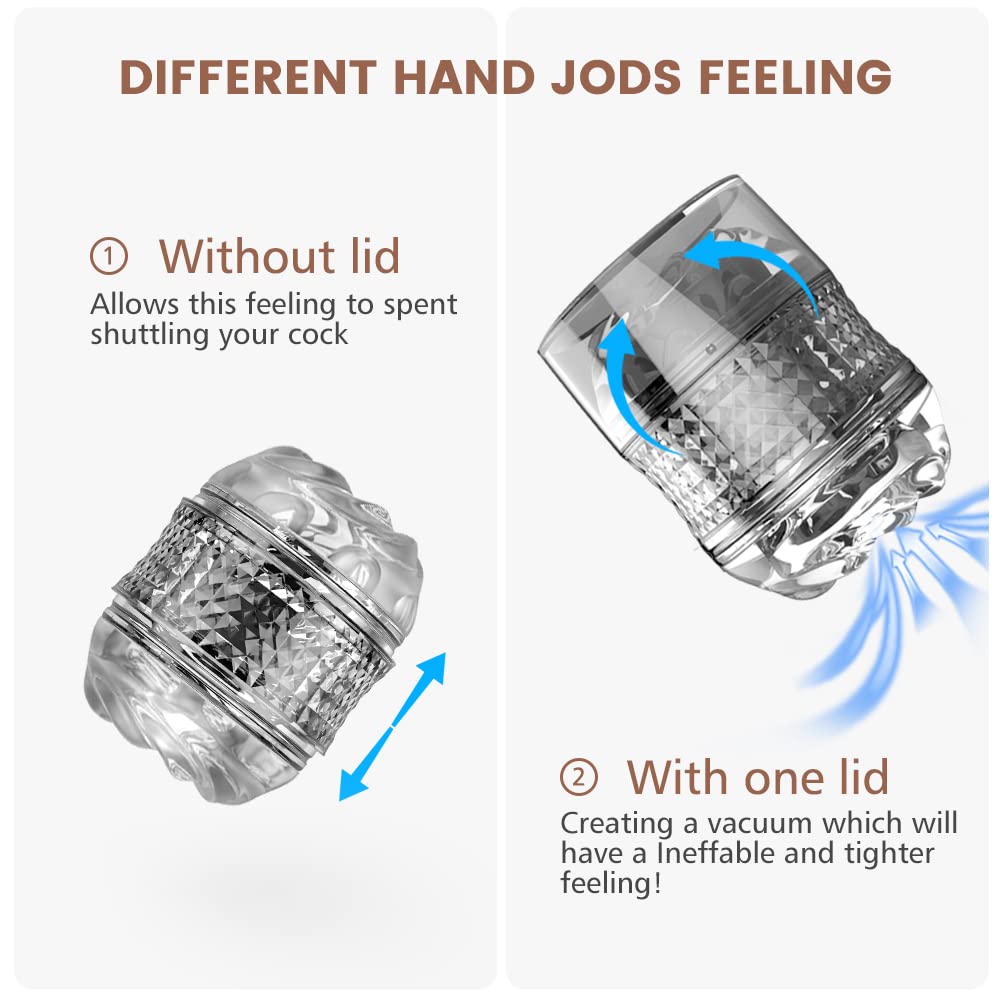 Premium Open-Ended Male Masturbator - Realistic Penis Stroker & Blowjob Pleasure Sleeve for Men | Manual Sucking Adult Sex Toy | Discreet Pocket Pussy for Solo Play & Couples Fun